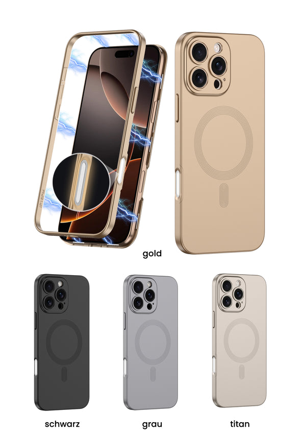 Premium iPhone Case mit Magnet-Snap