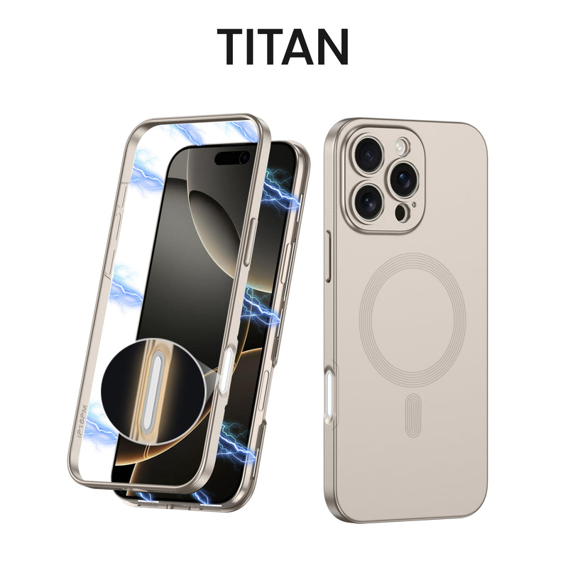 Premium iPhone Case mit Magnet-Snap